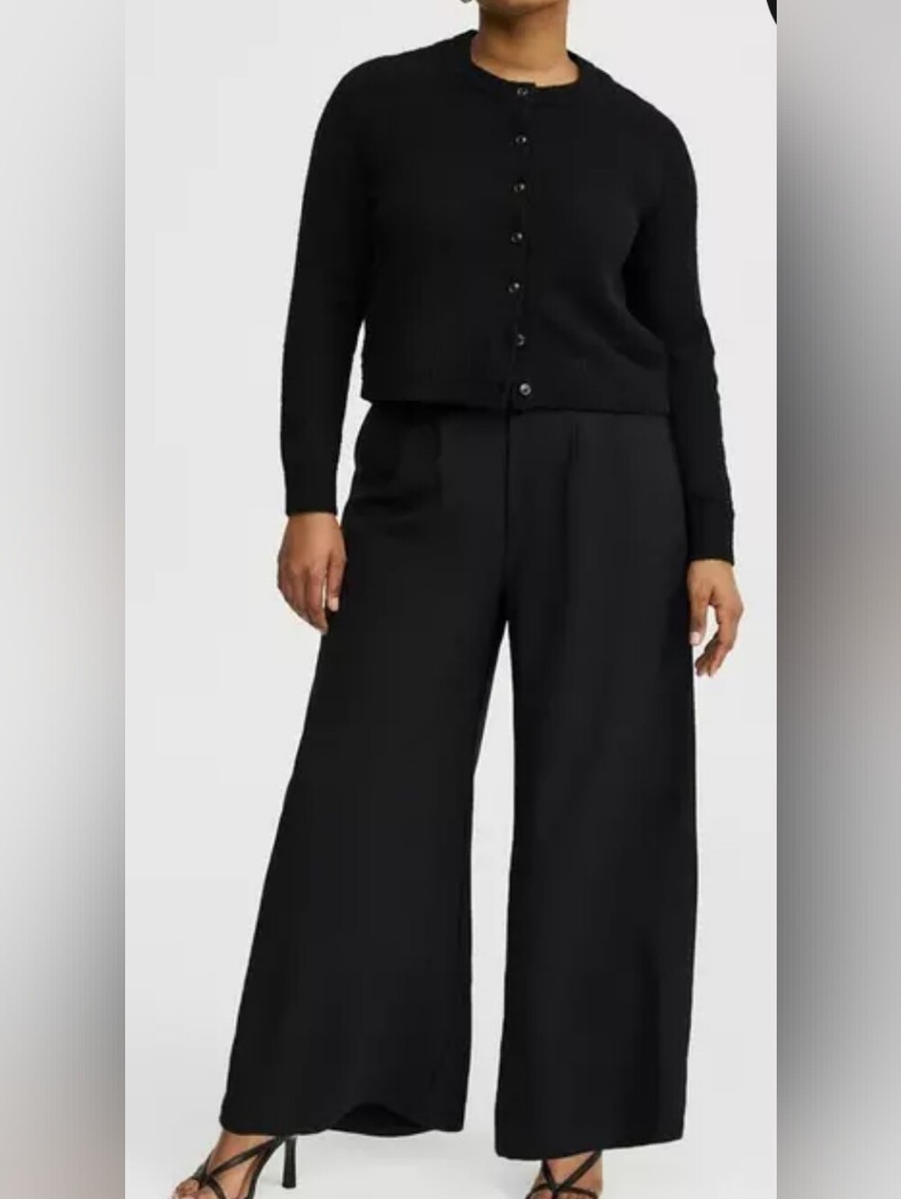 TORRID Studio Pleated Wide Leg Dress Trousers 16R NWT